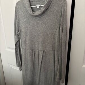 J. Jill Heather Gray Long Sleeve Dress